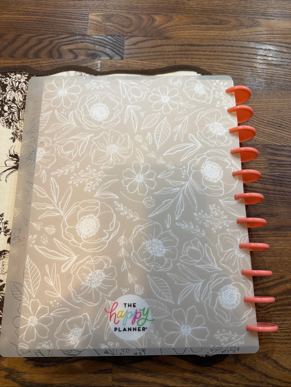 The Happy Planner Blush Pink & Gold Floral Monthly Planner - Picture 16 of 16